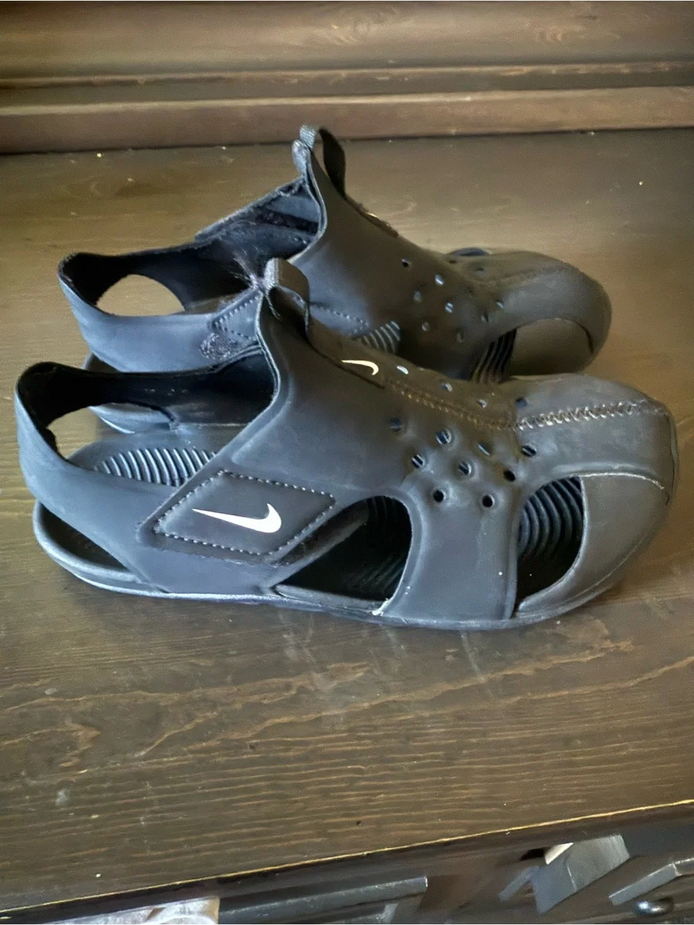 Nike kids Black Water/Sport Sandals
